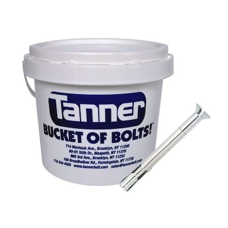 Tanner Sleeve Expansion Anchor, 3/8" Dia, 2-3/4" L, Carbon Steel Zinc TB-540